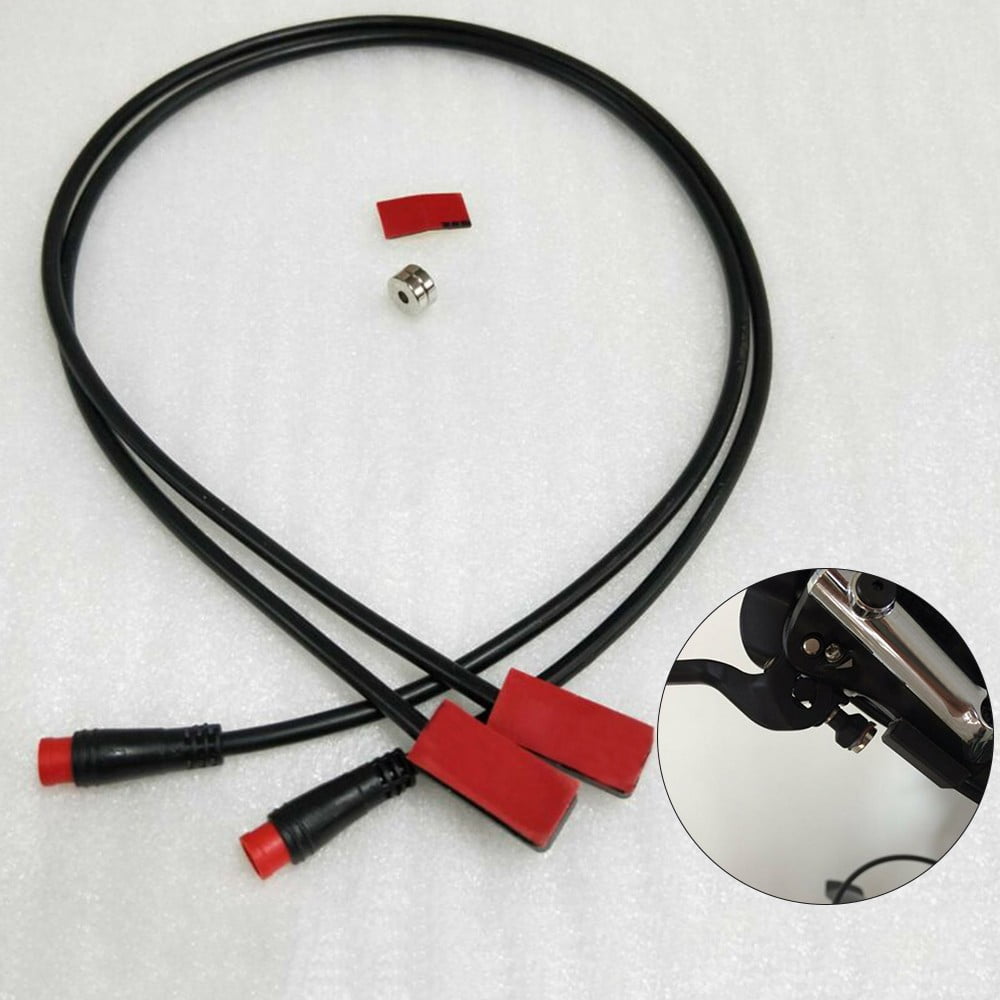 2Pcs Electric Bicycle Ebike Hydraulic Brake Sensor W/ 2Pins Waterproof Connector