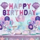 thumbnail image 3 of Globos decorativos para cumpleaños alusivos a Sirenas, 3 of 7