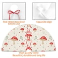 thumbnail image 4 of Sikiie Flat Mushrooms 30-48 inches {designName} Print Christmas Tree Skirt Snowman Xmas Tree Skirt with Edge Christmas Decorations for Holiday Party, 4 of 7