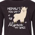 thumbnail image 4 of Inktastic Meemaw's You Say Alpaca My Bags Long Sleeve Youth T-Shirt, 4 of 5