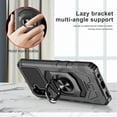 thumbnail image 4 of TJS for Samsung Galaxy A26 Phone Case, [Military Grade] Robotic Magnetic Support Car Mount Metal Ring Holder Kickstand Cover for Samsung A26 (Rose Gold), 4 of 5