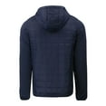 thumbnail image 3 of Men's Cutter & Buck  Navy Portland Sea Dogs Rainier Primaloft Eco Full-Zip Hybrid Jacket, 3 of 3