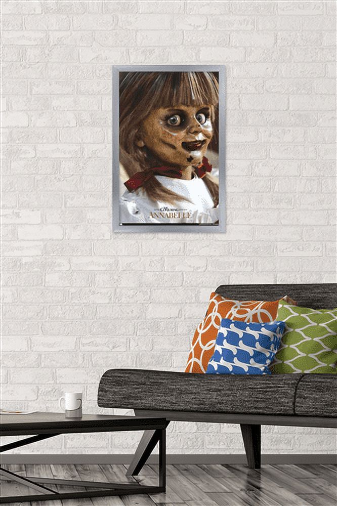 Annabelle - Close Up Wall Poster, 14.725" x 22.375", Framed