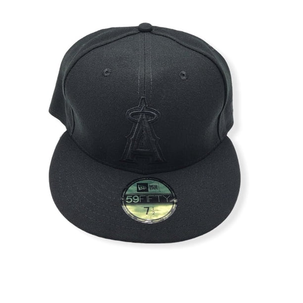 Gorra New Era 59Fifty MLB Basic Anaheim Angels negra 7 1/2