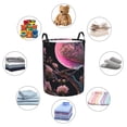 thumbnail image 5 of KLL Bird 2 Waterproof Foldable Laundry Hamper Bucket with Handles for Storage Bin,Kids Room,Home Organizer (Small ), 5 of 7