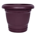 thumbnail image 1 of Maceta Plastictrends Florencia 11 Pulgadas Chocolate, 1 of 3