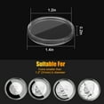 thumbnail image 2 of 100pcs 31mm Coin Holder Capsules, EEEkit Plastic Coin Case, Round Coin Collecting Supplies, 2 of 5