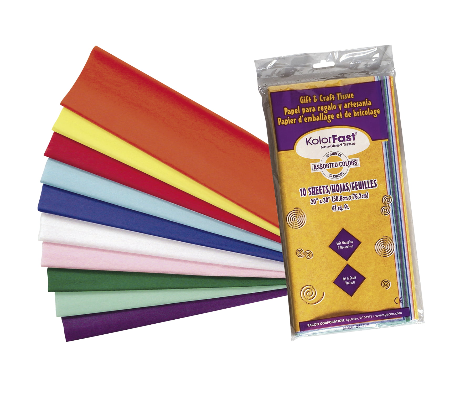 Pastel Tissue Paper 20ct