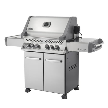 Napoleon Prestige P500RSIB Grill with Rear Side Infrared Burner and Stainless Steel Doors