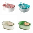 thumbnail image 4 of Shengyu ABS Circular Drain Basket Quick Draining At Multiple Angles Just Gently Lift Vegetable Washing pink, 4 of 6