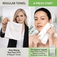thumbnail image 5 of ForPro Premium Pure & Simple XL Facial Towels, Disposable Makeup Remover Dry Wipes, Ultra Soft Lint-Free Biodegradable Face Towels, 100% Vegan & Cruelty-Free, 50-Count, 5 of 8