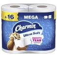 thumbnail image 3 of Charmin Ultra Soft Toilet Paper, 4 Mega Rolls, 2-Ply Bath Tissue, 3 of 18