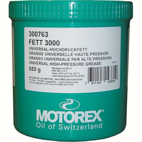 Motorex 102426 102426; High Pressure Grease 3000 Jar 850G