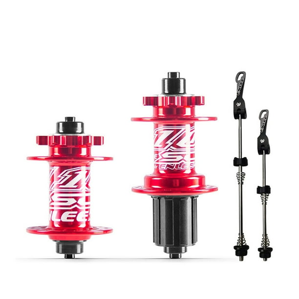 Greeniant 2 uds bujes de bicicleta rodamiento de liberación rápida disco de freno de bicicleta de montaña tarjeta ciclismo trinquete reemplazo Hub Ciclismo rojo 3 garra Greeniant OD019836-03B