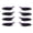 Purple, variant on Soumake 4 Pairs/Set Eyeliner Sticker Convenient Easy to Remove Plastic Makeup Eye Lashes Eyeliner Sticker for Halloween