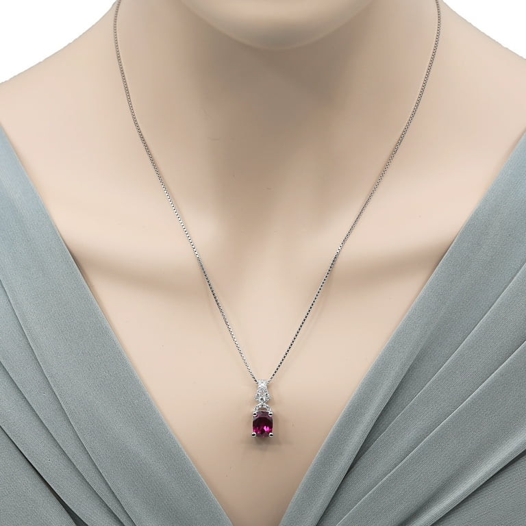 Ruby necklace walmart clearance