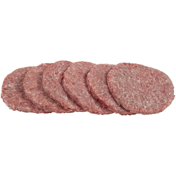 Angus Ground Chuck Beef Patties 6 CT
