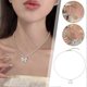 thumbnail image 3 of Collar con colgante de lazo de perlas estilo Pure Desire para mujer 2025, 3 of 4