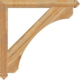 thumbnail image 3 of Ekena Millwork 4"W x 44"D x 44"H Legacy Arts & Crafts Rough Sawn Bracket, Western Red Cedar, 3 of 4