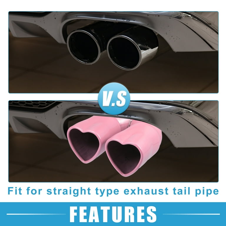 Exhaust Tip Trim Pipe For Mitsubishi Lancer Pajero Outlander Aspire