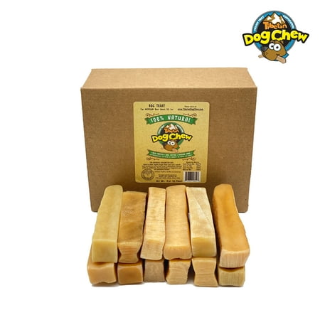 UPC: 0853787008123 | Tibetan Dog Chew Himalayan Yak Cheese Bone for Medium Dogs 2 LB Bag