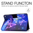 thumbnail image 3 of Dteck Case For Amazon Kindle Fire HD8 10th Generation HD8 Plus (2020 Released) 8 inch,Slim Patterned PU Leather Card Wallet Case Protective Kickstand Shockproof Folio Cover ,13-Butterfly, 3 of 6