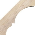 thumbnail image 3 of Ekena Millwork 3 1/2"W x 12"D x 12"H Balboa Smooth Knee Brace, Douglas Fir, 3 of 13