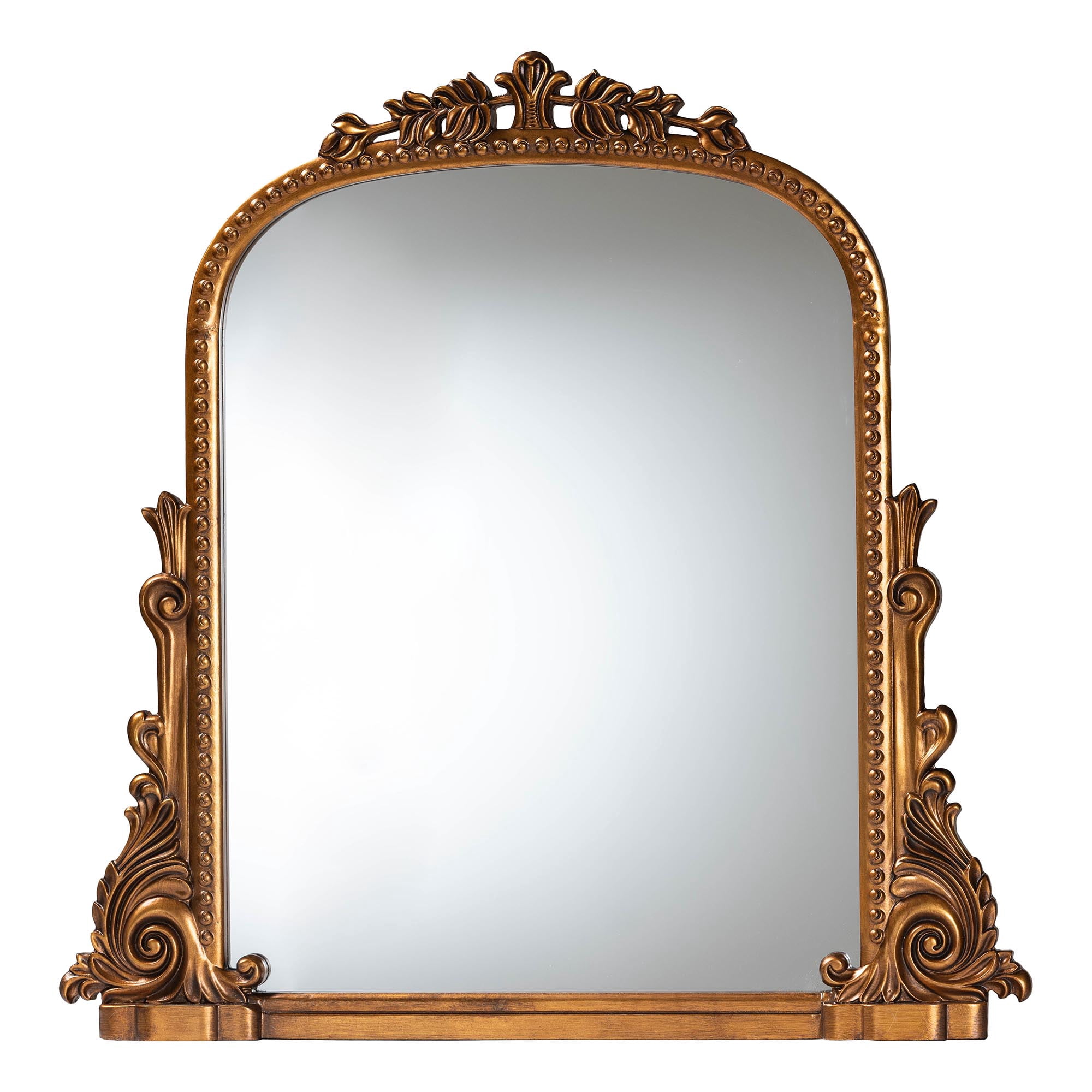 Baxton Studio Whitby Vintage Mirror, Antique Goldleaf