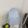 thumbnail image 2 of Bolsa Mochila universitaria informal con estampado de cerezas, mochilas escolares florales para niñas Kawaii (azul) Ehuebsd Para Estrenar, 2 of 9