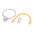 thumbnail image 1 of Stainless Steel Retrieval Ring, Effortless Lifting Boat Retrieval Ring with Carabiner for Yacht, 1 of 7