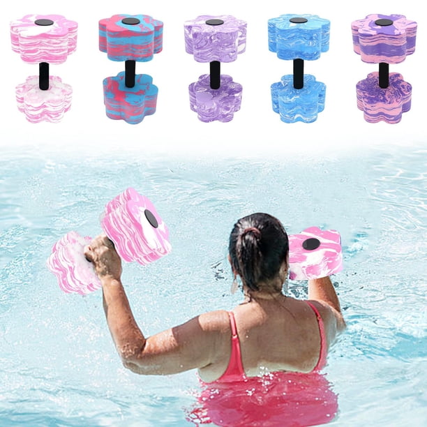 Mancuerna flotante resistente al agua, fitness de resistencia portátil, moldeadora flotante, para uso en casa o gimnasio, entrenamiento de fuerza efectivo, equipo de entrenamiento con pesas acuáticas