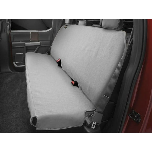 Weathertech Seat Cover DE2010GY Gray; Polycotton; Uses Headrests To Install