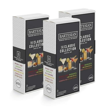 The Classic Collection Cocktail Mixer Capsules, Variety Pack of 18 Cocktail Capsules, for Premium Cocktail Maker (55401)