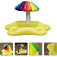 thumbnail image 5 of Portavasos inflable Rainbow Toys, flotadores para bebidas, posavasos inflables para latas de bebidas, vasos y botellas para playa, piscina de verano., 5 of 5