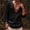 Black, variant on Mens Cotton Linen T Shirts Deep V Neck Long Sleeve Loose Fit Tees Tops Summer Casual Lightweight Soft Comfort Fashion Shirts