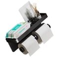 thumbnail image 4 of Portarrollos de Papel Higiénico de Aleación de Aluminio, Soporte de Pared para Rollos de Papel Higiénico, Soporte para Teléfono, Ideal para el Baño., 4 of 5
