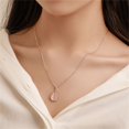 thumbnail image 6 of QIQUWOHUL Pearl Jewelry Set Freshwater Cultured Pearls Pendant Necklace Teardrop Pearl Dangling Earrings Cubic Zirconia Pearl Wedding Jewelry Set For Bridal Women Bridesmaids & Br, 6 of 8