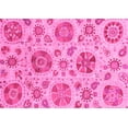 thumbnail image 1 of Ahgly Company Indoor Rectangle Abstract Pink Modern Area Rugs, 7' x 9', 1 of 4