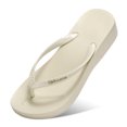 thumbnail image 1 of Sandalias de playa Flip Flip Flip No Slip grueso Sole para la piscina de playa (37) Beige, 1 of 7