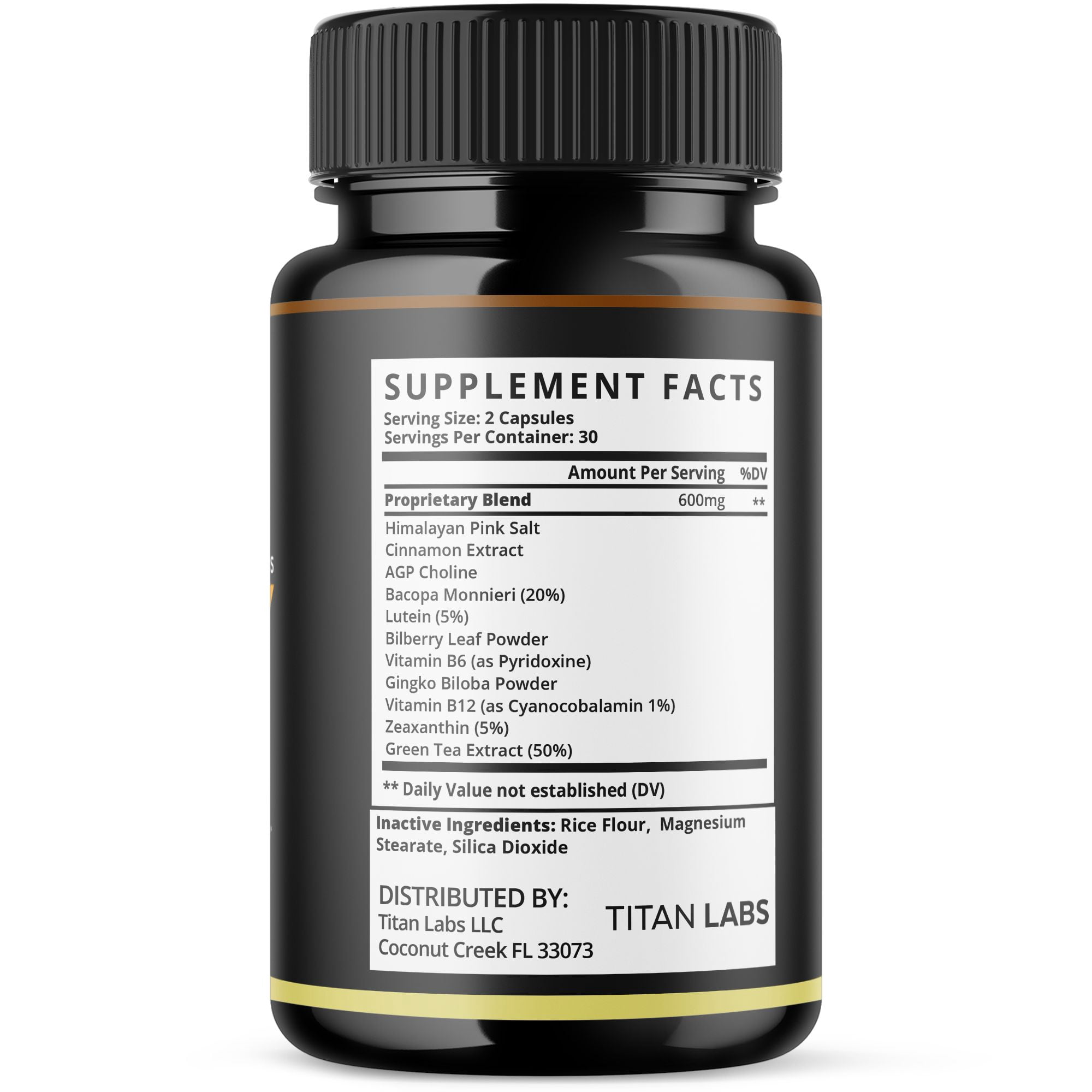IQ Honey Advanced Brain Support Formula Supplement IQHoney 180 Capsules