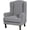 Dove, variant on Solennerer Stretch Jacquard Wingback Chair Covers Slipcovers Wing Chair Covers Furniture Covers for Wingback Chairs