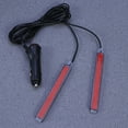 thumbnail image 4 of FELTECHELECTR Car Interior Atmosphere Neon Lights Lamps Strip Plastic 1Set 4.9x0.5x0.5in, 4 of 6