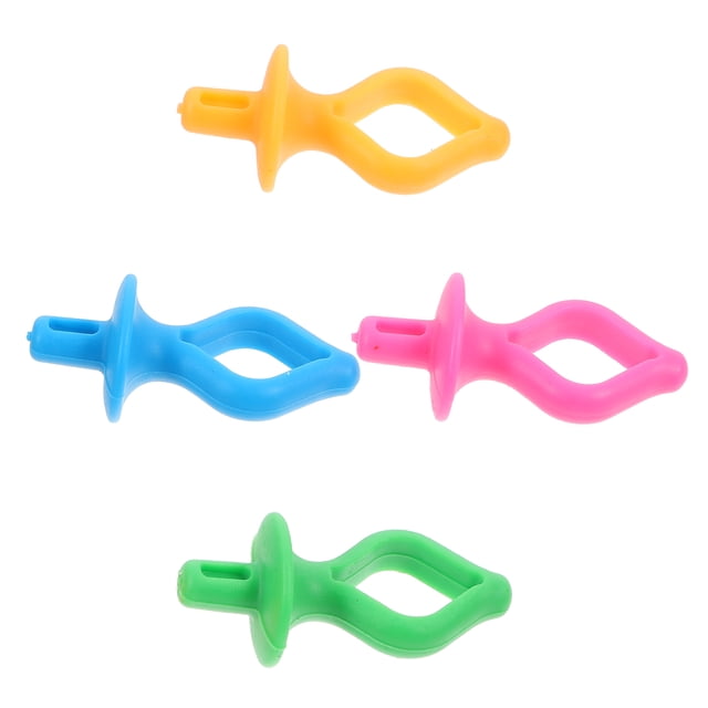 BALAHAPY 4Ud Clips De Bobina Suaves De Silicona Con Agarre Redondo Para Hilos En Casa