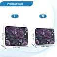 thumbnail image 4 of FORMRS 15"-15.6" Laptop Sleeve Protective Case Soft Carrying Quilted Computer Bag Cover, Roses and Pearls, 4 of 7