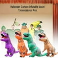 thumbnail image 3 of Halloween Mount Cartoon Inflatable Dinosaur Party Show Costume Props, 3 of 6