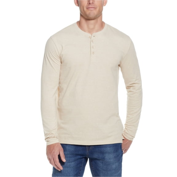 Weatherproof Mens Microstripe Henley Shirt, Multicoloured, Large