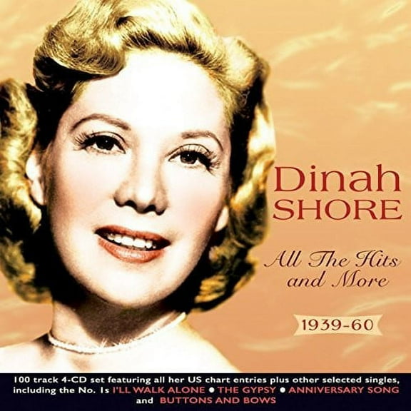 Dinah Shore - All The Hits & More 1939-60 - Rock - CD