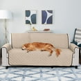 thumbnail image 4 of FurHaven Pet Products Reversible Sofa Furniture Protector - Espresso/Clay, Sofa, 4 of 8