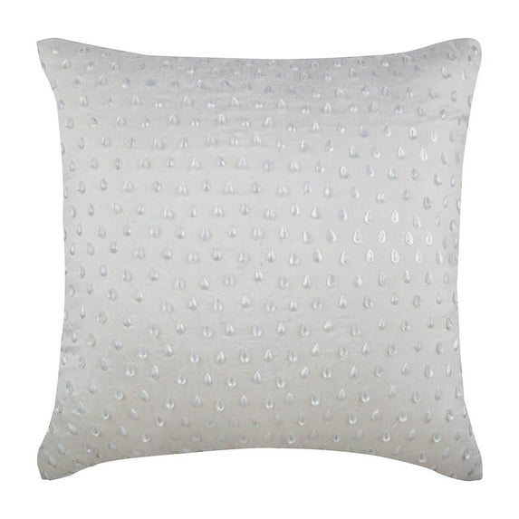 Custom Pillow Case, Euro Sham Cover, Decorative Pillow Covers 24x24 inch (60x60 cm) White, Silk Throw Pillow Covers, Handmade Pillow Covers, Modern Style, Abstract - Snow Queen