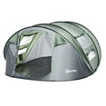 thumbnail image 2 of Outsunny 5 Person Automatic Instant Camping Tent with a Water-Fighting Polyester Rain Cover, Easy Pop-Up Design, & 2 Mesh Windows with Covers, 2 of 9